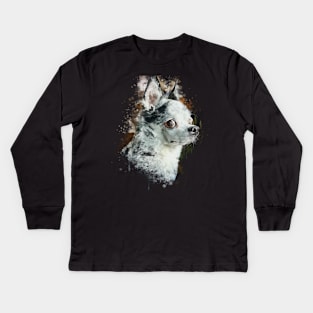 Chihuahua Kids Long Sleeve T-Shirt